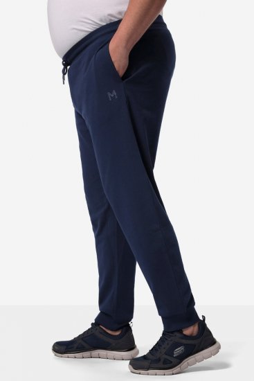 Men+ 111 Tepláky bellyfit Tmavě modrá - Tepláky & kraťasy - Tepláky a Teplákové Kraťasy 2XL-12XL