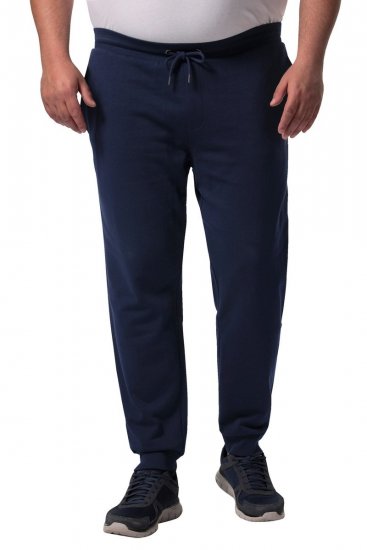 Men+ 111 Tepláky bellyfit Tmavě modrá - Tepláky & kraťasy - Tepláky a Teplákové Kraťasy 2XL-12XL