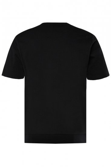 Men+ 148 Tričko bellyfit Santa na motorce Černá - Trička - Trička nadměrné velikosti - 2XL-14XL