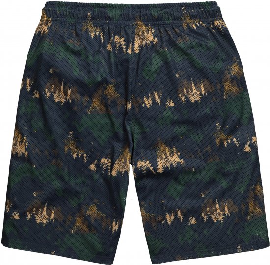 JP1880 Jay-Pi Bermuda QuickDry Mesh Fitness Shorts Khaki - Sportovní oblečení - Sportovní Oblečení 2XL-10XL