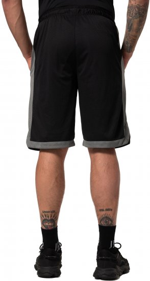 JP1880 Jay-Pi Bermuda QuickDry Mesh Fitness Shorts Black - Sportovní oblečení - Sportovní Oblečení 2XL-10XL