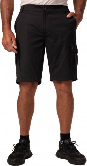 JP1880 Jay-Pi Bermuda QuickDry Cargo Shorts Black - Sportovní oblečení - Sportovní Oblečení 2XL-10XL