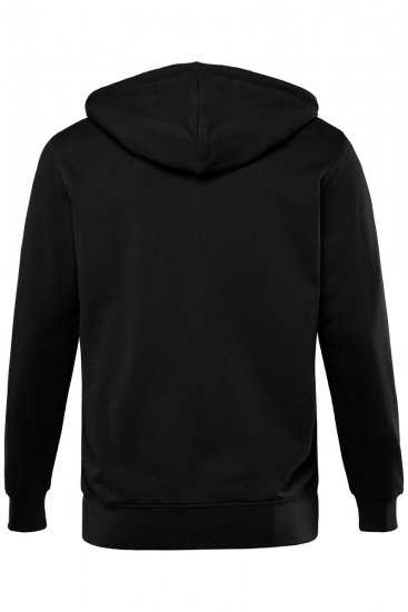 Men+ 851 Mikina s kapucí na zip Černá - Mikiny & mikiny s kapucí - Mikiny & Mikiny s kapucí 2XL-12XL