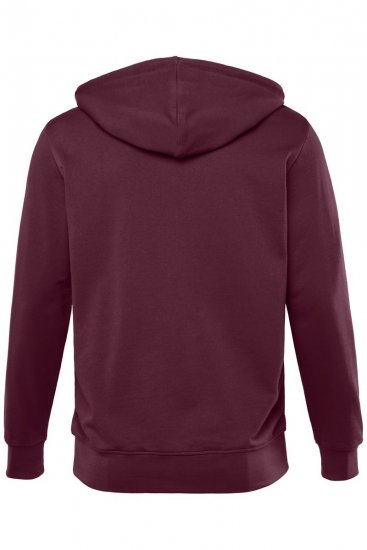 Men+ 851 Mikina s kapucí na zip Švestková - Mikiny & mikiny s kapucí - Mikiny & Mikiny s kapucí 2XL-12XL