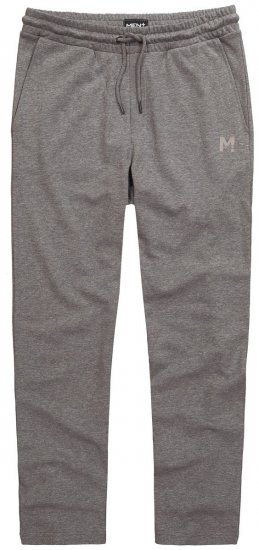 Men+ 852 Tepláky Šedý melír - Tepláky & kraťasy - Tepláky a Teplákové Kraťasy 2XL-12XL