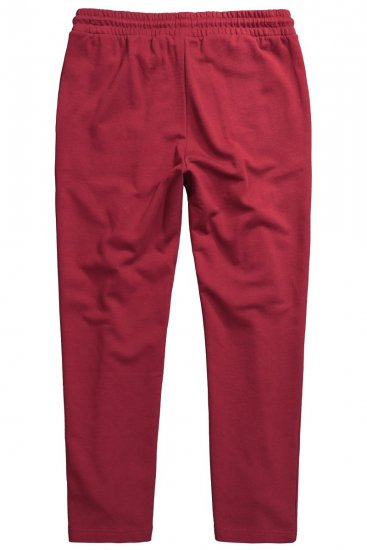Men+ 852 Tepláky Vínově červená - Tepláky & kraťasy - Tepláky a Teplákové Kraťasy 2XL-12XL
