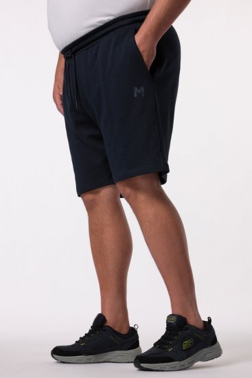 Men+ 858 Teplákové kraťasy Tmavě modrá - Tepláky & kraťasy - Tepláky a Teplákové Kraťasy 2XL-12XL