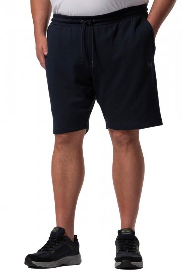 Men+ 858 Teplákové kraťasy Tmavě modrá - Tepláky & kraťasy - Tepláky a Teplákové Kraťasy 2XL-12XL