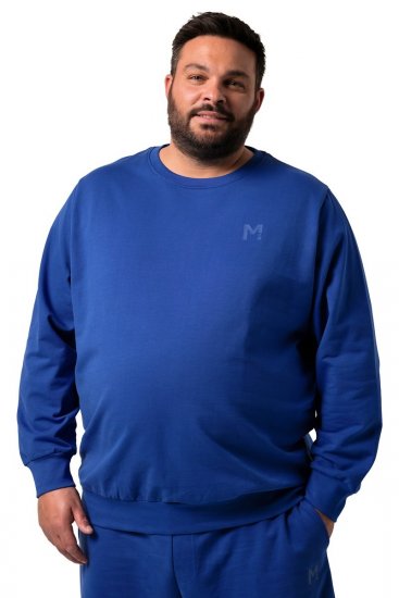 Men+ 865 Mikina Kobaltově modrá - Mikiny & mikiny s kapucí - Mikiny & Mikiny s kapucí 2XL-12XL