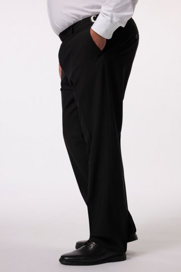 Men+ 065 Porto Kalhoty k obleku Černá - Obleky - Obleky 2XL-8XL