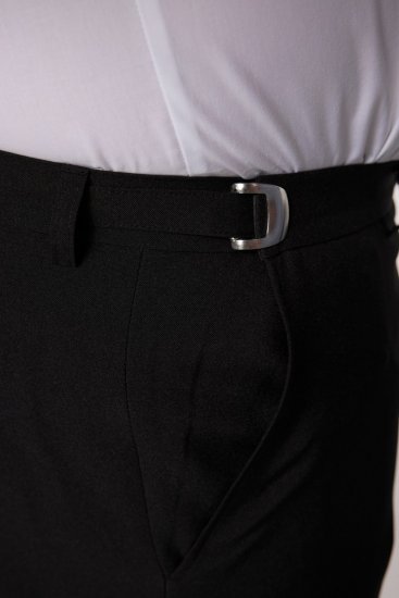 Men+ 065 Porto Kalhoty k obleku Černá - Obleky - Obleky 2XL-8XL