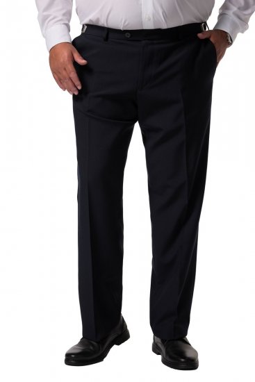 Men+ 065 Porto Kalhoty k obleku Tmavě modrá - Obleky - Obleky 2XL-8XL