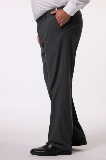 Men+ 065 Porto Kalhoty k obleku Šedá - Obleky - Obleky 2XL-8XL
