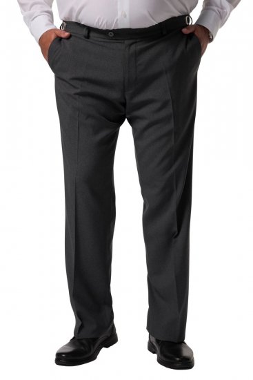 Men+ 065 Porto Kalhoty k obleku Šedá - Obleky - Obleky 2XL-8XL