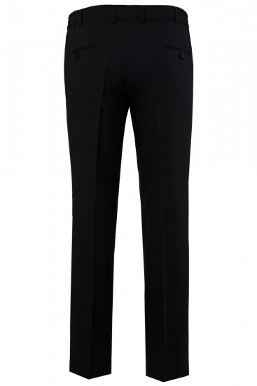 Men+ 066 Porto Kalhoty k obleku bellyfit Černá - Obleky - Obleky 2XL-8XL