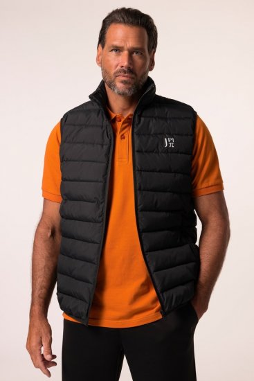 Jay-Pi 835324 Skládací prošívaná vesta Černá - Bundy - Bundy Nadměrné Velikosti - 2XL-8XL