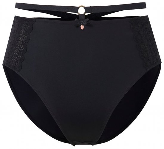 Ulla Popken 836172 Boxerky Černá - Kalhotky - 