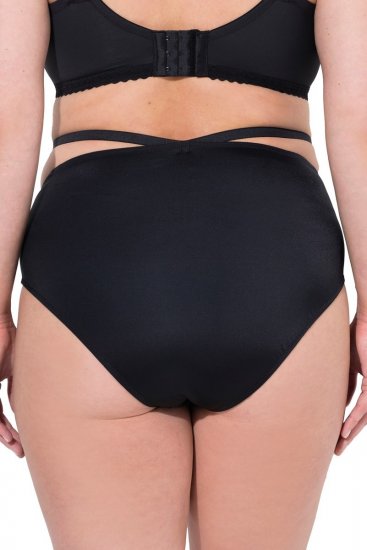 Ulla Popken 836172 Boxerky Černá - Kalhotky - 