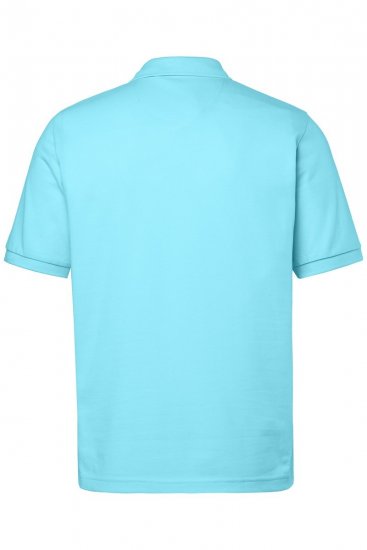 Men+ 256 Polokošile Světle tyrkysová - Polokošile - Polokošile 2XL-8XL - Trička s límečkem 2XL-8XL