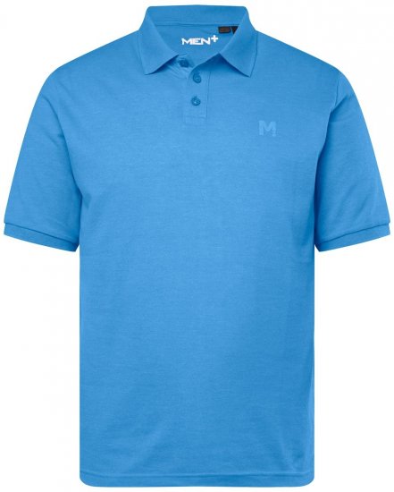 Men+ 256 Polokošile Nebesky modrá - Polokošile - Polokošile 2XL-8XL - Trička s límečkem 2XL-8XL