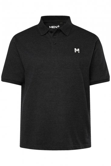 Men+ 258 Polokošile Černá 2 kusy - Polokošile - Polokošile 2XL-8XL - Trička s límečkem 2XL-8XL