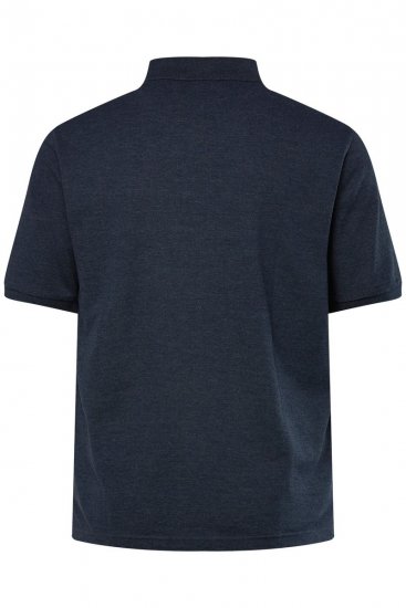 Men+ 258 Polokošile Tmavě modrá 2 kusy - Polokošile - Polokošile 2XL-8XL - Trička s límečkem 2XL-8XL