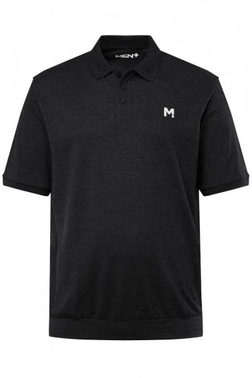 Men+ 266 Polokošile bellyfit Černá 2 kusy - Polokošile - Polokošile 2XL-8XL - Trička s límečkem 2XL-8XL