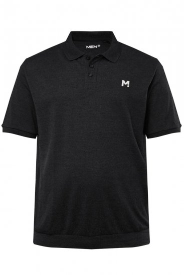 Men+ 266 Polokošile bellyfit Černá 2 kusy - Polokošile - Polokošile 2XL-8XL - Trička s límečkem 2XL-8XL