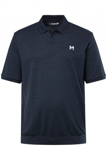 Men+ 266 Polokošile bellyfit Tmavě modrá 2 kusy - Polokošile - Polokošile 2XL-8XL - Trička s límečkem 2XL-8XL
