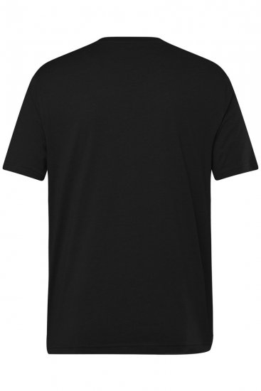 Men+ 276 Tričko kulatý výstřih Černá - Trička - Trička nadměrné velikosti - 2XL-14XL