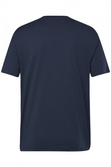 Men+ 276 Tričko kulatý výstřih Tmavě modrá - Trička - Trička nadměrné velikosti - 2XL-14XL