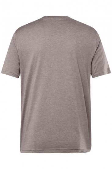 Men+ 276 Tričko kulatý výstřih Šedá - Trička - Trička nadměrné velikosti - 2XL-14XL