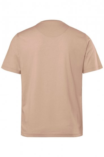 Men+ 276 Tričko kulatý výstřih Písková - Trička - Trička nadměrné velikosti - 2XL-14XL
