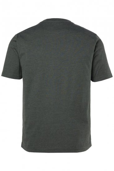 Men+ 276 Tričko kulatý výstřih Olivová - Trička - Trička nadměrné velikosti - 2XL-14XL