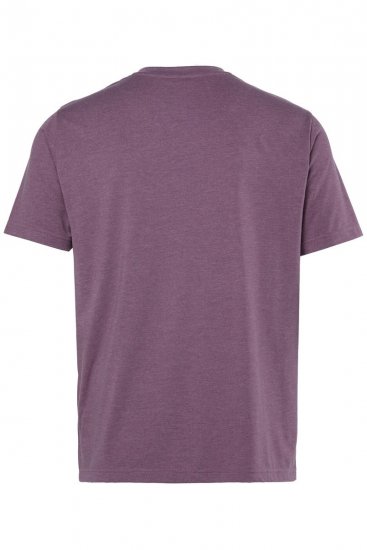 Men+ 279 Tričko véčkový výstřih Švestková - Trička - Trička nadměrné velikosti - 2XL-14XL