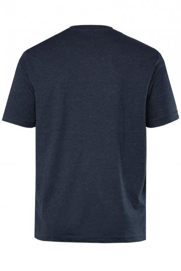 Men+ 299 Tričko véčkový výstřih Tmavě modrá 2 kusy - Trička - Trička nadměrné velikosti - 2XL-14XL