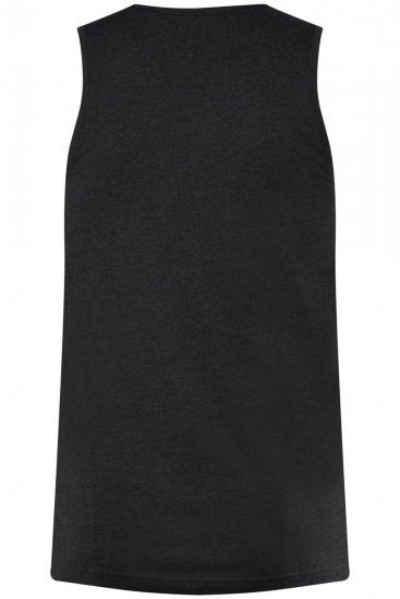 Men+ 303 Tílko Černá - Trička - Trička nadměrné velikosti - 2XL-14XL