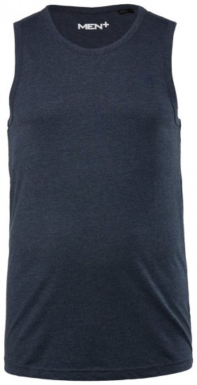 Men+ 303 Tílko Tmavě modrá - Trička - Trička nadměrné velikosti - 2XL-14XL
