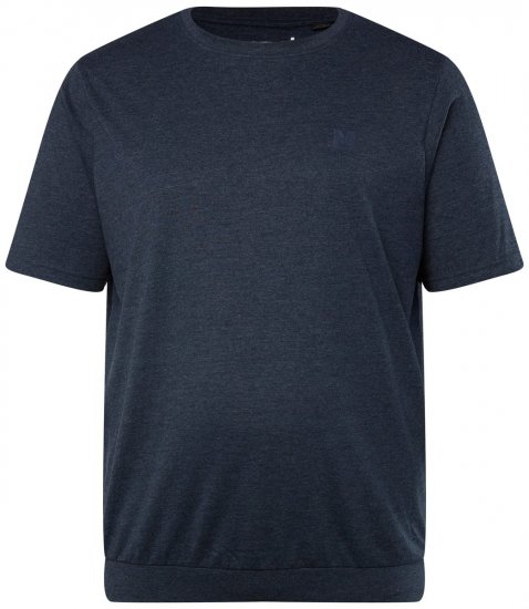 Men+ 308 Tričko bellyfit Tmavě modrá - Trička - Trička nadměrné velikosti - 2XL-14XL
