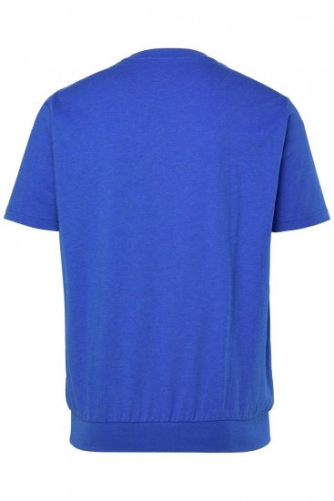 Men+ 308 Tričko bellyfit Azurová - Trička - Trička nadměrné velikosti - 2XL-14XL