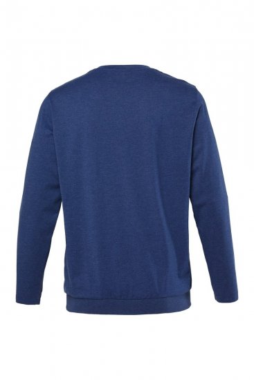 Men+ 313 Tričko s dlouhým rukávem bellyfit Noční modrá - Trička - Trička nadměrné velikosti - 2XL-14XL
