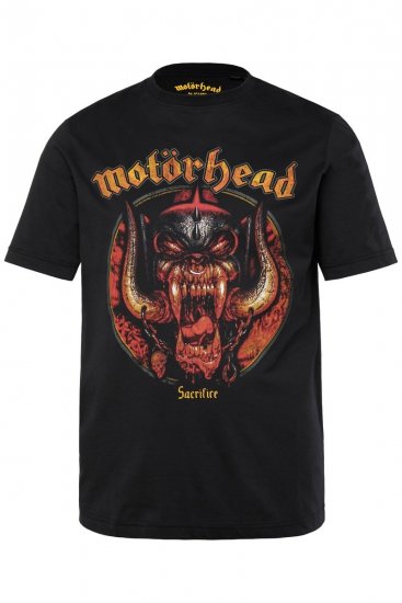 JP1880 Motörhead Sacrifice Band T-Shirt Black - Trička - Trička nadměrné velikosti - 2XL-14XL