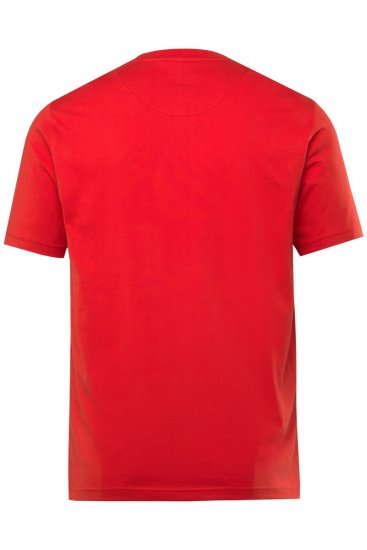 Men+ 424 Tričko Trout Trophy Chilli červená - Trička - Trička nadměrné velikosti - 2XL-14XL