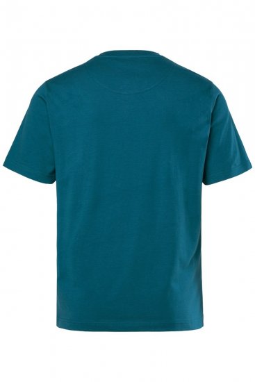 Men+ 424 Tričko Trout Trophy Lagunová zelená - Trička - Trička nadměrné velikosti - 2XL-14XL