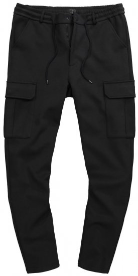 JP1880 New York Flexnamic Žerzejové kalhoty s cargo kapsami Černá - Obleky - Obleky 2XL-8XL