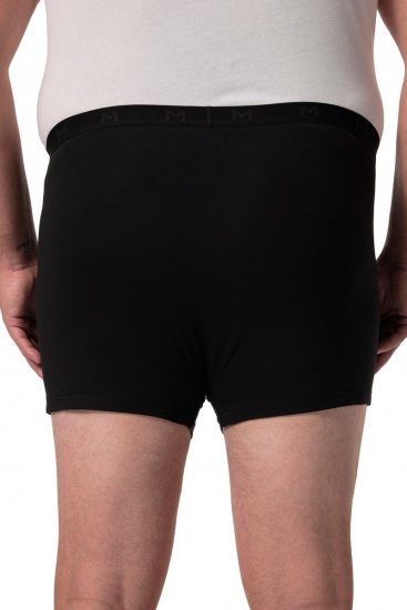Men+ 678 Boxerky bellyfit FLEXLASTIC® Černá 2 kusy - Spodní prádlo - Spodní Prádlo Nadměrné Velikosti 2XL-8XL