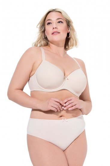 Ulla Popken 838637 Tanga kalhotky 3 ks Béžová - Kalhotky - 