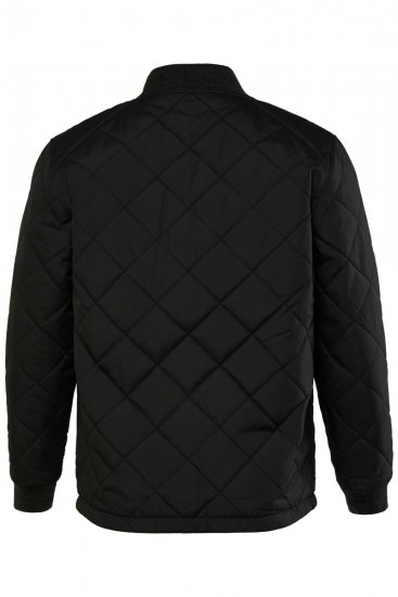JP1880 838875 Oboustranná college bunda Černá - Bundy - Bundy Nadměrné Velikosti - 2XL-8XL