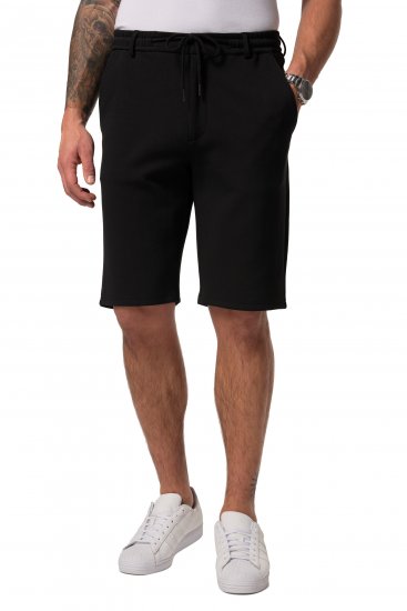 JP1880 Jersey Bermuda Chino Shorts Flexnamic Black - Šortky - Šortky Nadměrné Velikosti W40-W60