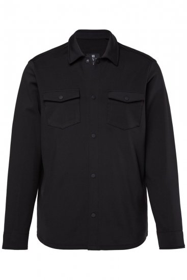 JAY-PI FLEXNAMIC® Sweat-Overshirt Black - Bundy - Bundy Nadměrné Velikosti - 2XL-8XL